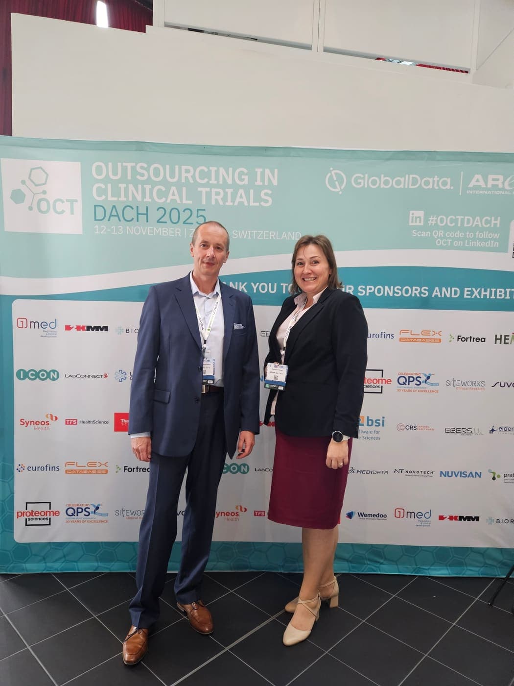 2KMM at Outsourcing in Clinical Trials DACH 2025 (SmartMed)