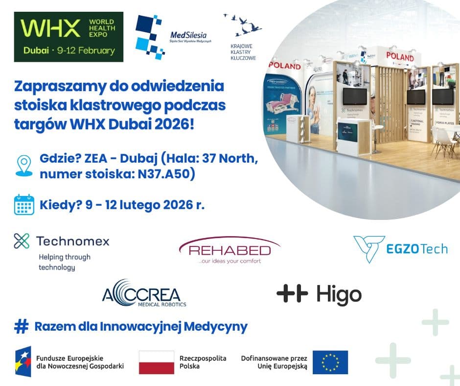 WHX Dubai 2026 — MedSilesia-Cluster-Stand